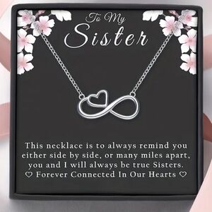 NEW! Infinity love necklace